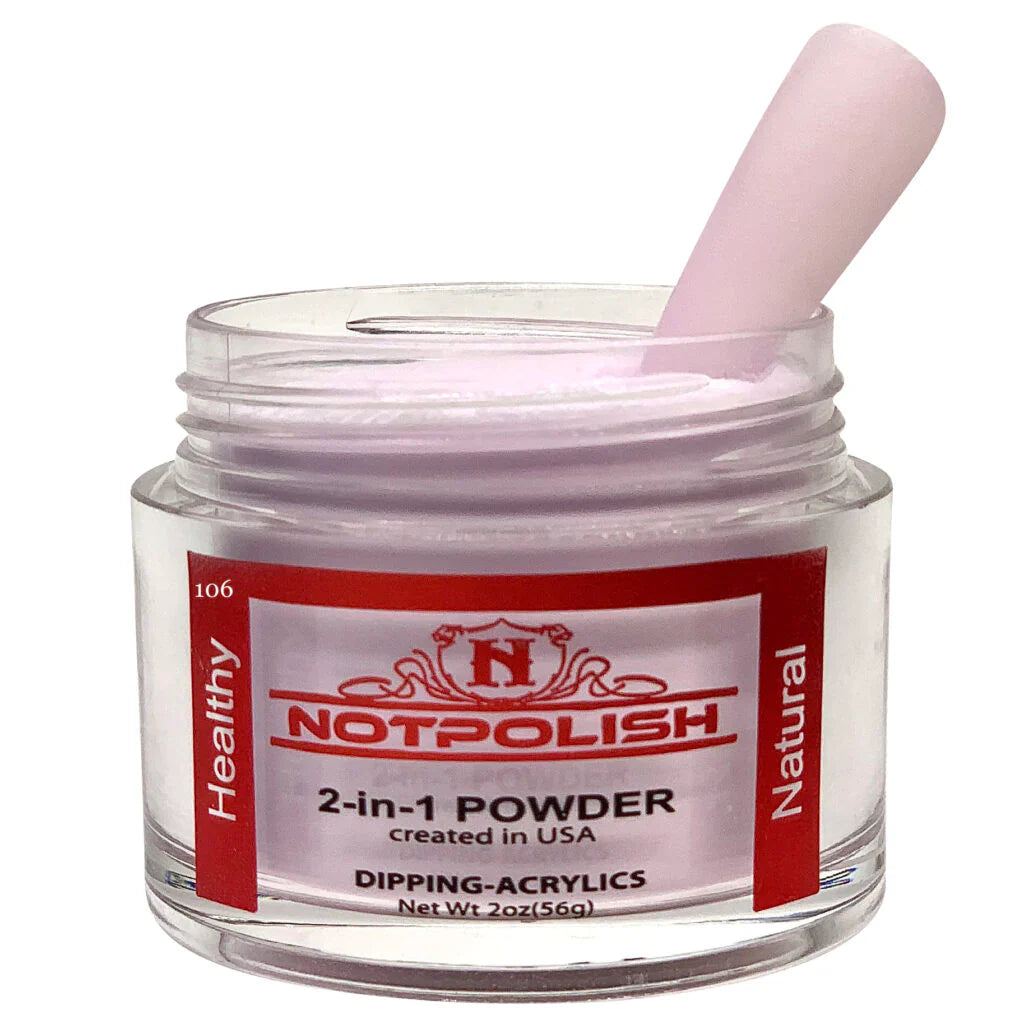 Notpolish 2 in 1 powder - og106 my big lush - 2 oz - dip