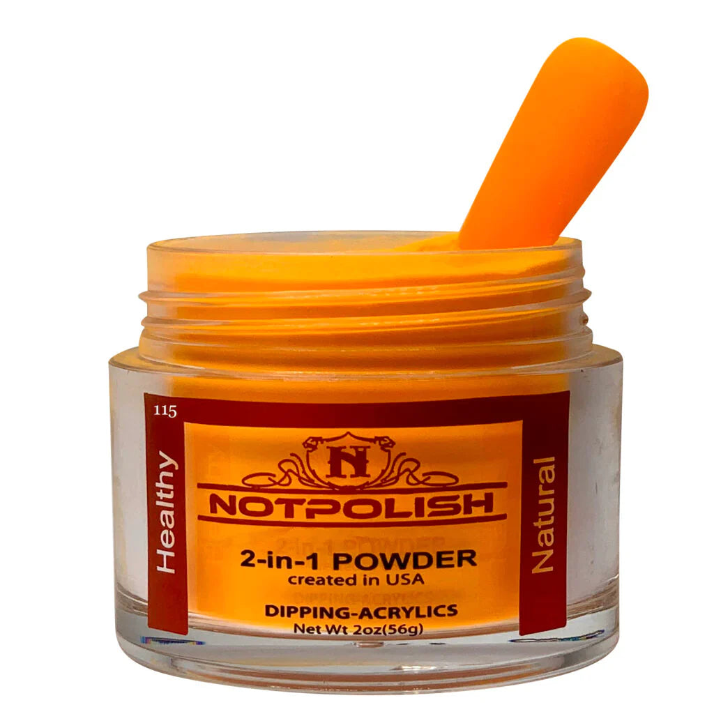 Notpolish 2 in 1 powder - og115 last love - 2 oz - dip