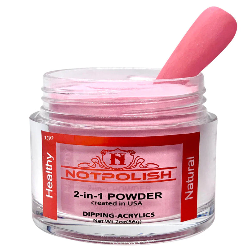 Notpolish 2 in 1 powder - og130 with love - 2 oz - dip