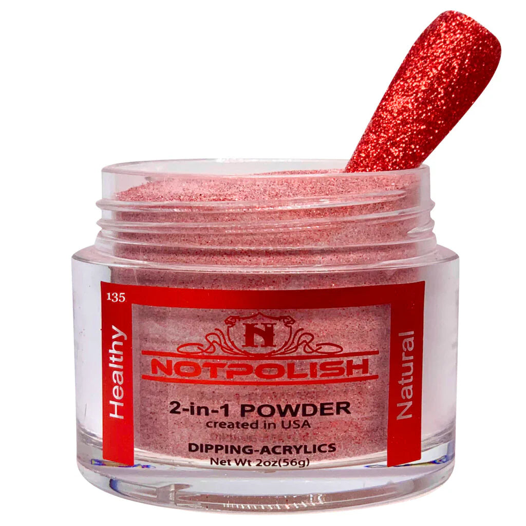 Notpolish 2 in 1 powder - og135 boss lady - 2 oz - dip