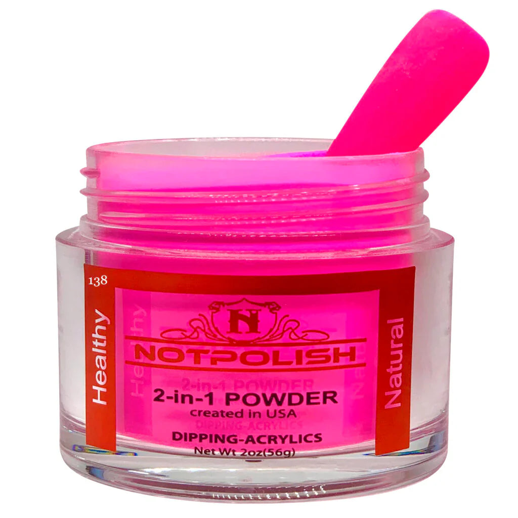 Notpolish 2 in 1 powder - og138 in my feeling - 2 oz - dip