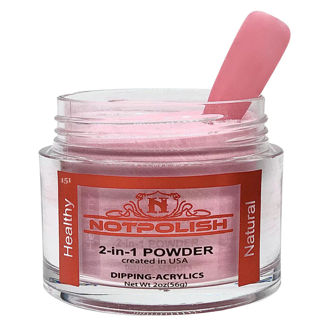 Notpolish 2 in 1 powder - og151 life is golden - 2 oz - dip