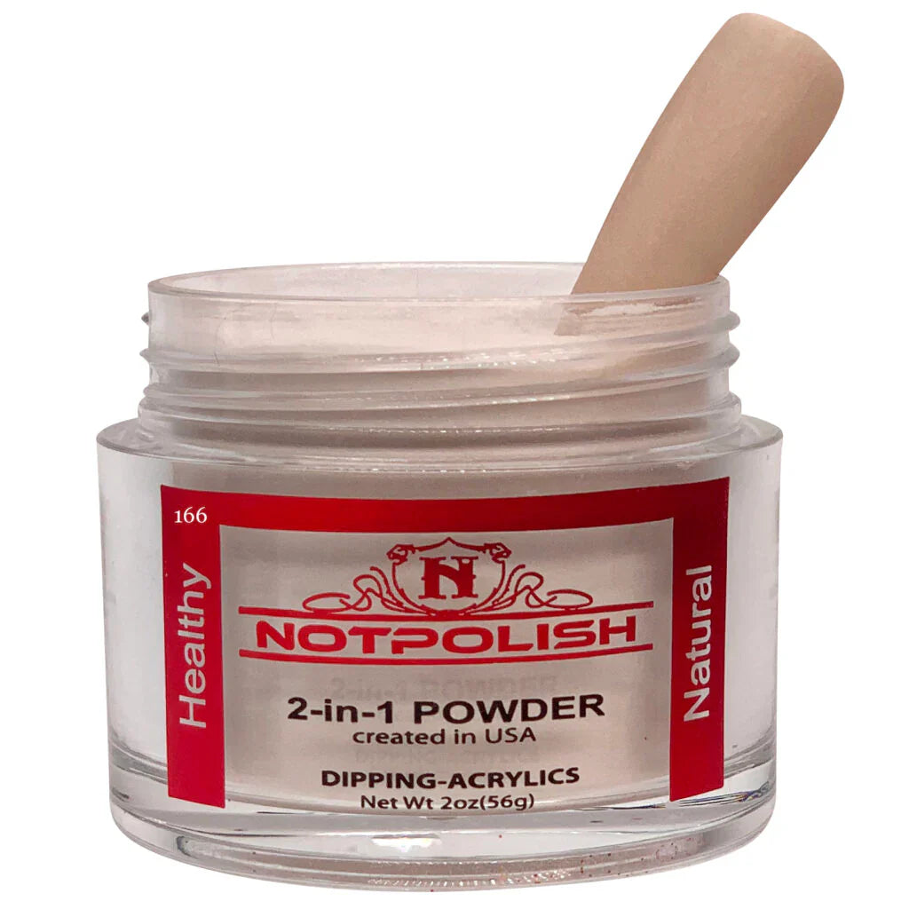 Notpolish 2 in 1 powder - og166 sweet autumn - 2 oz - dip