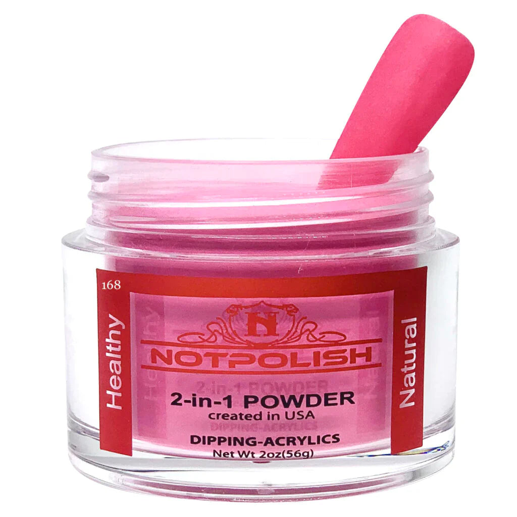 Notpolish 2 in 1 powder - og168 softly touch - 2 oz - dip