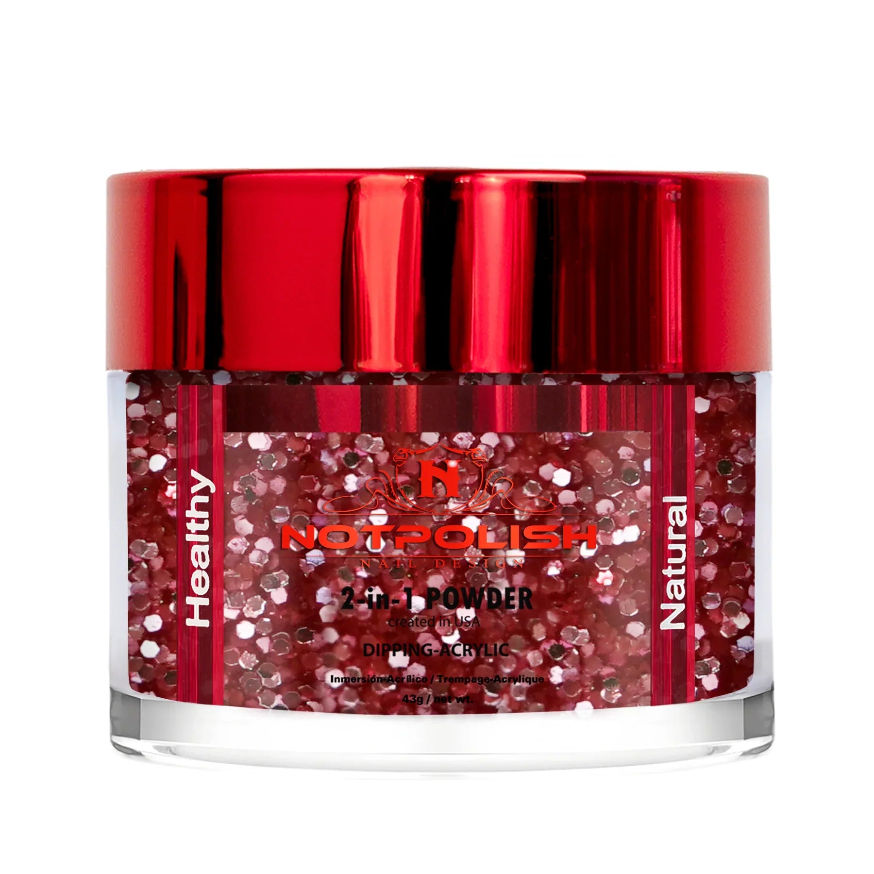 Notpolish 2 in 1 powder - og172 rose gold - 2 oz - dip