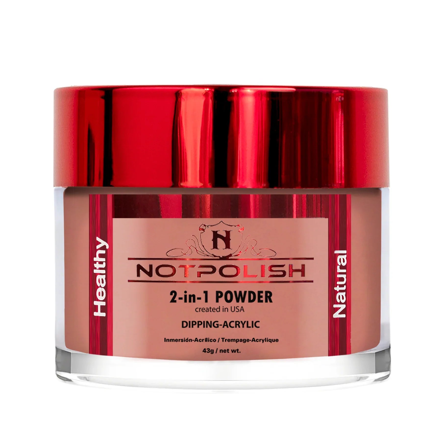 Notpolish 2 in 1 powder - og190 light sand - 2 oz - dip