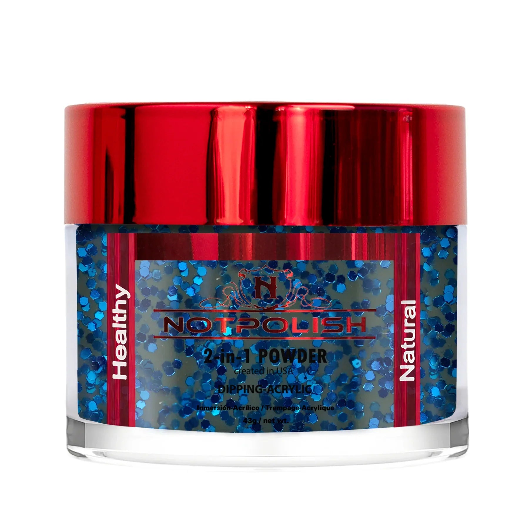 Notpolish 2 in 1 powder - og192 tempting glow - 2 oz - dip