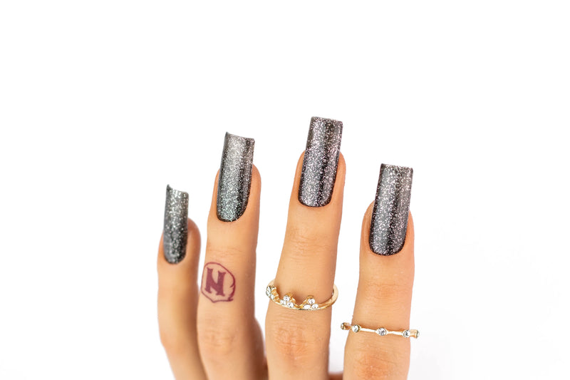 Notpolish 2 in 1 powder - og193 black diamond - 2 oz - dip