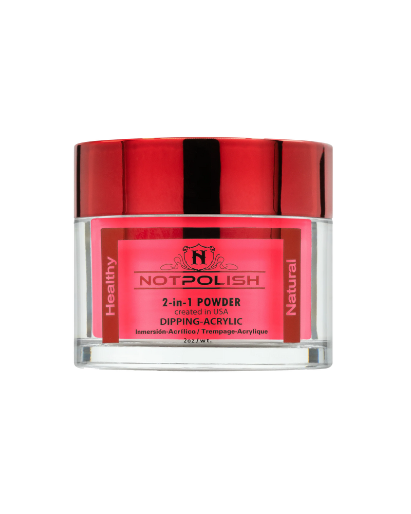 Notpolish 2 in 1 powder - og222 let’s go party - dip polish