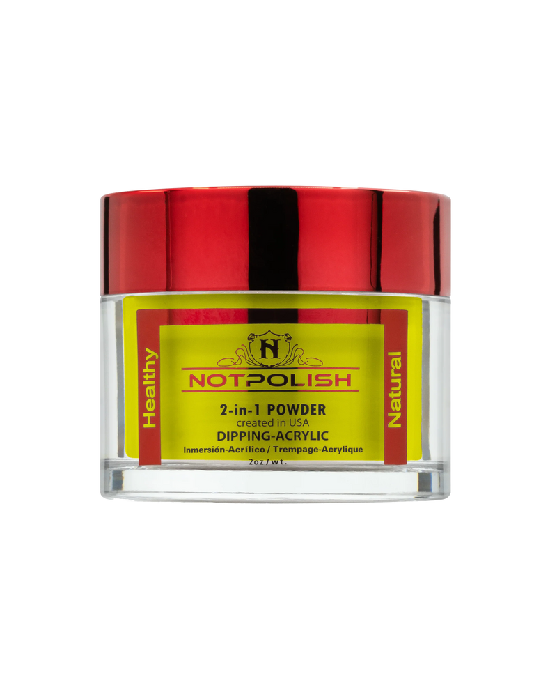 Notpolish 2 in 1 powder - og224 sun and flirty - dip polish