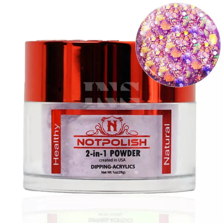 NOTPOLISH 2 in 1 Powder - OMG 02 Enchat Me - 1 oz - Acrylic