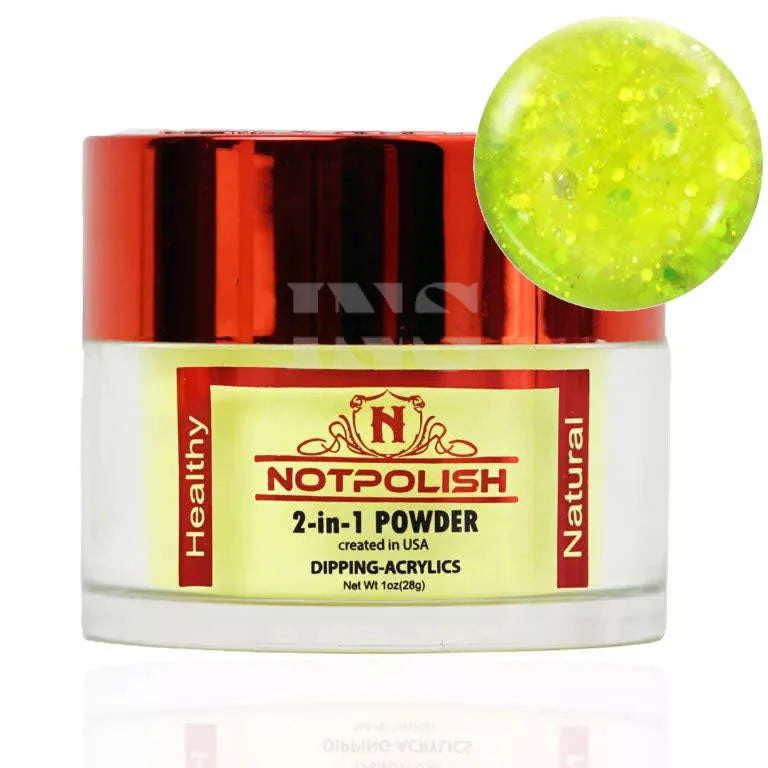 NOTPOLISH 2 in 1 Powder - OMG 04 I’m Glistening - 1 oz -