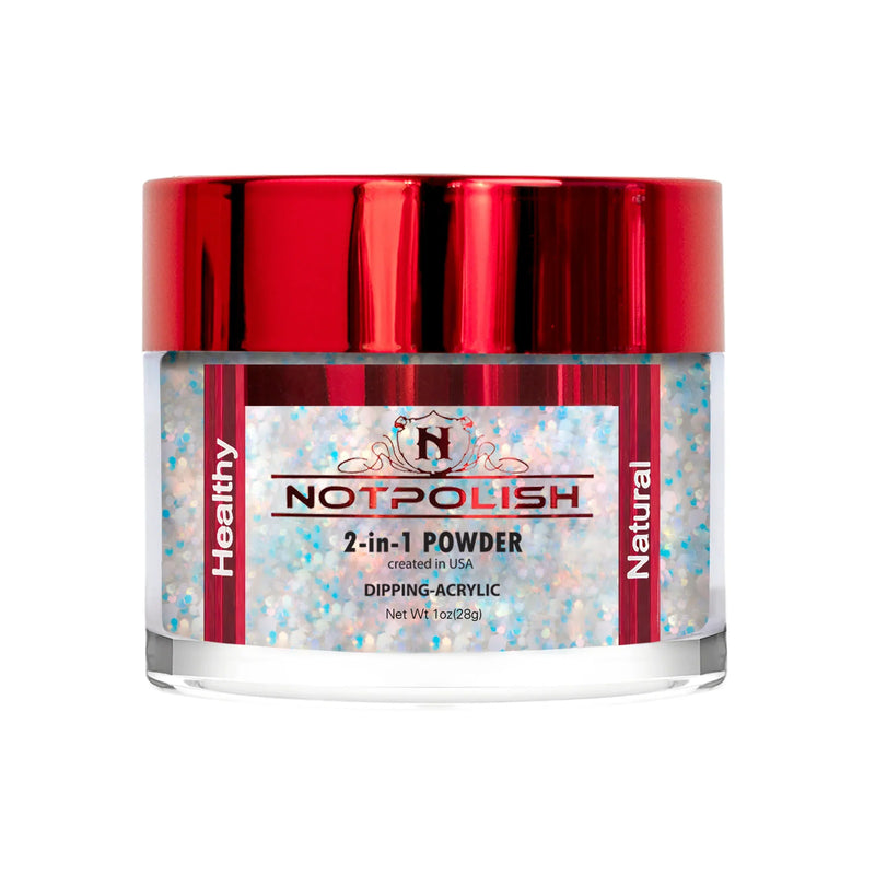 NOTPOLISH 2 in 1 Powder - OMG 13 Starlight - 1 oz