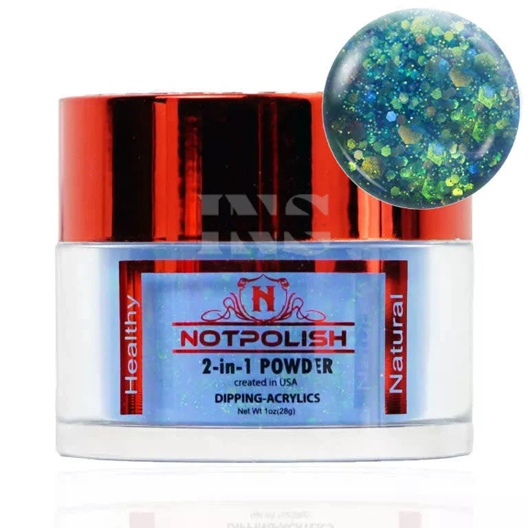 NOTPOLISH 2 in 1 Powder - OMG 26 Stars Dance - 1 oz -