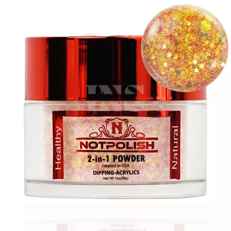 NOTPOLISH 2 in 1 Powder - OMG 28 Glim & Proper - 1 oz -