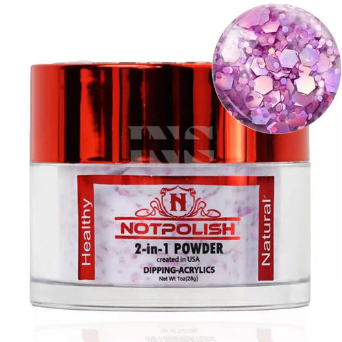 NOTPOLISH 2 in 1 Powder - OMG 34 Train Wreck - 1 oz