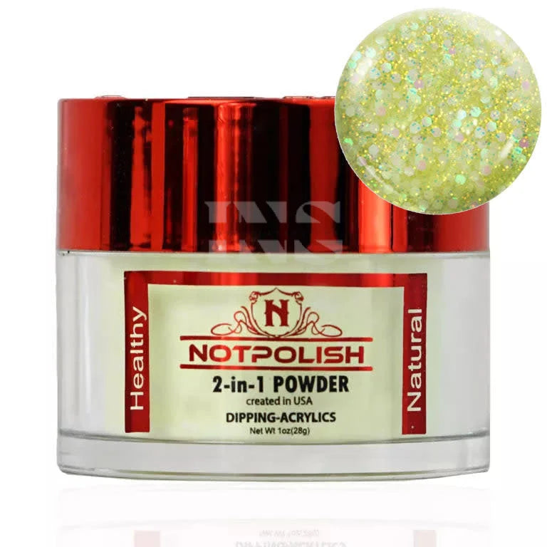 NOTPOLISH 2 in 1 Powder - OMG 43 Champagne Showers - 1 oz -