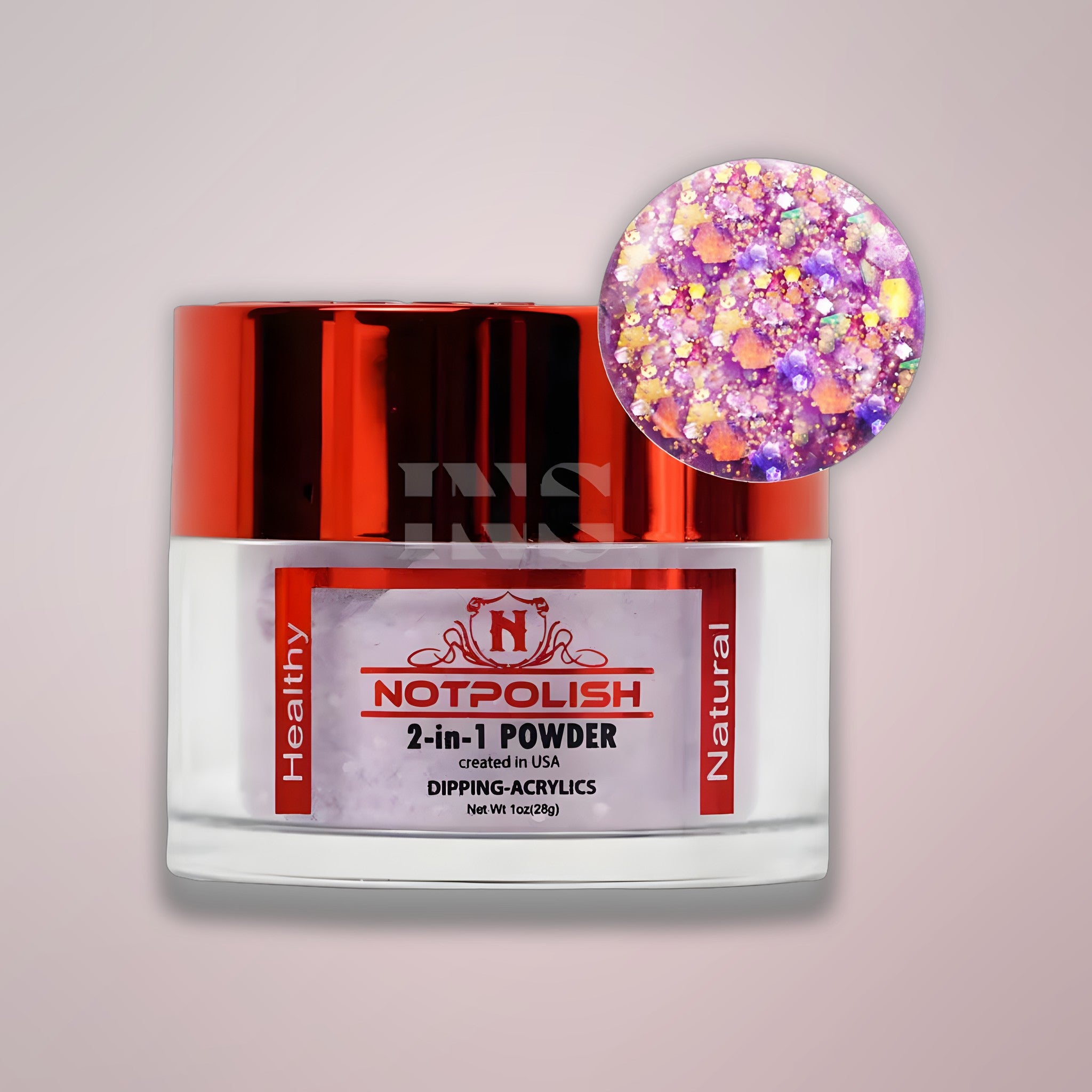 NOTPOLISH 2 in 1 Powder - OMG 02 Enchat Me - 1 oz