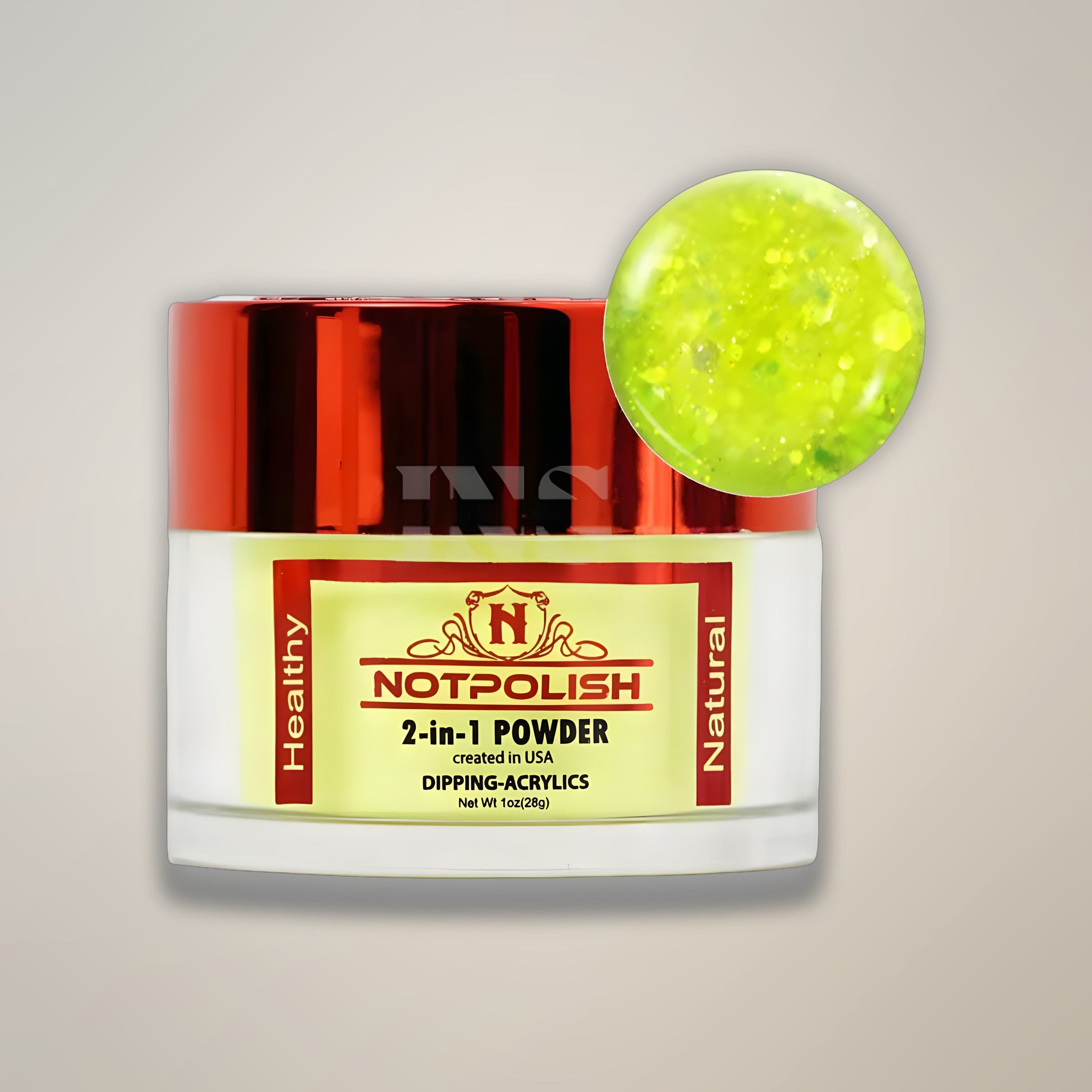 NOTPOLISH 2 in 1 Powder - OMG 04 I'm Glistening - 1 oz
