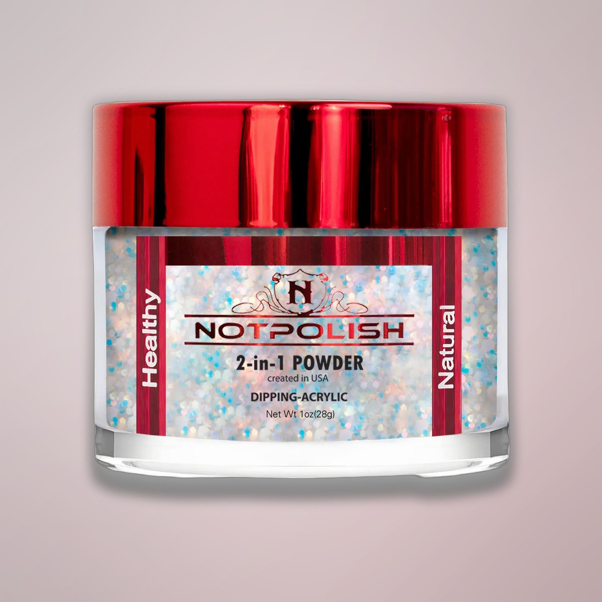 NOTPOLISH 2 in 1 Powder - OMG 13 Starlight - 1 oz