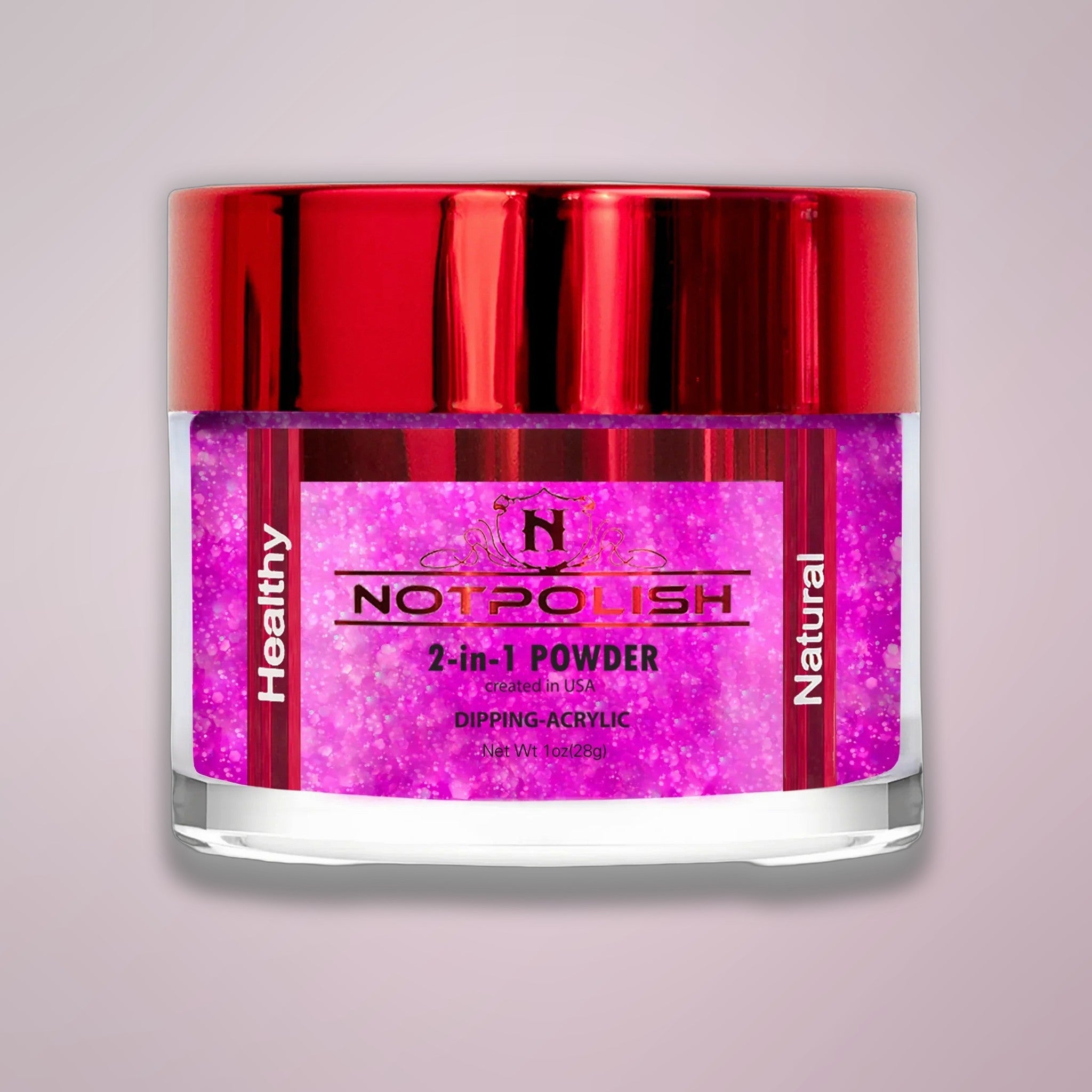 NOTPOLISH 2 in 1 Powder - OMG 14 Breaking Heart - 1 oz