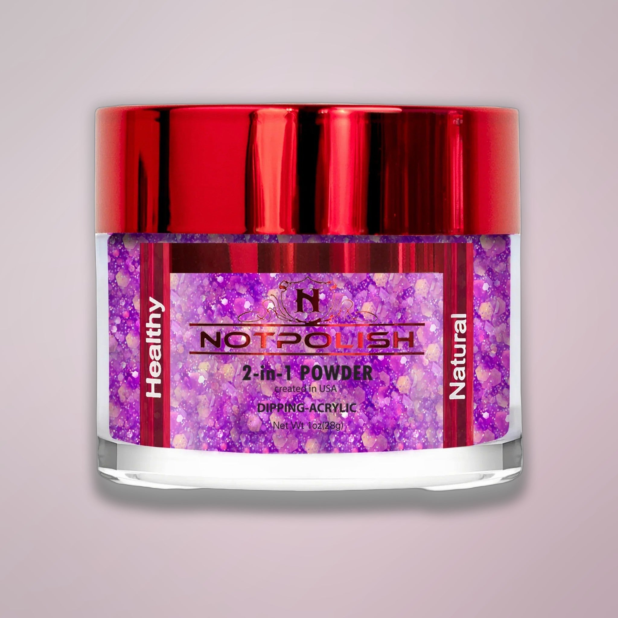 NOTPOLISH 2 in 1 Powder - OMG 17 Peri-twinkle - 1 oz