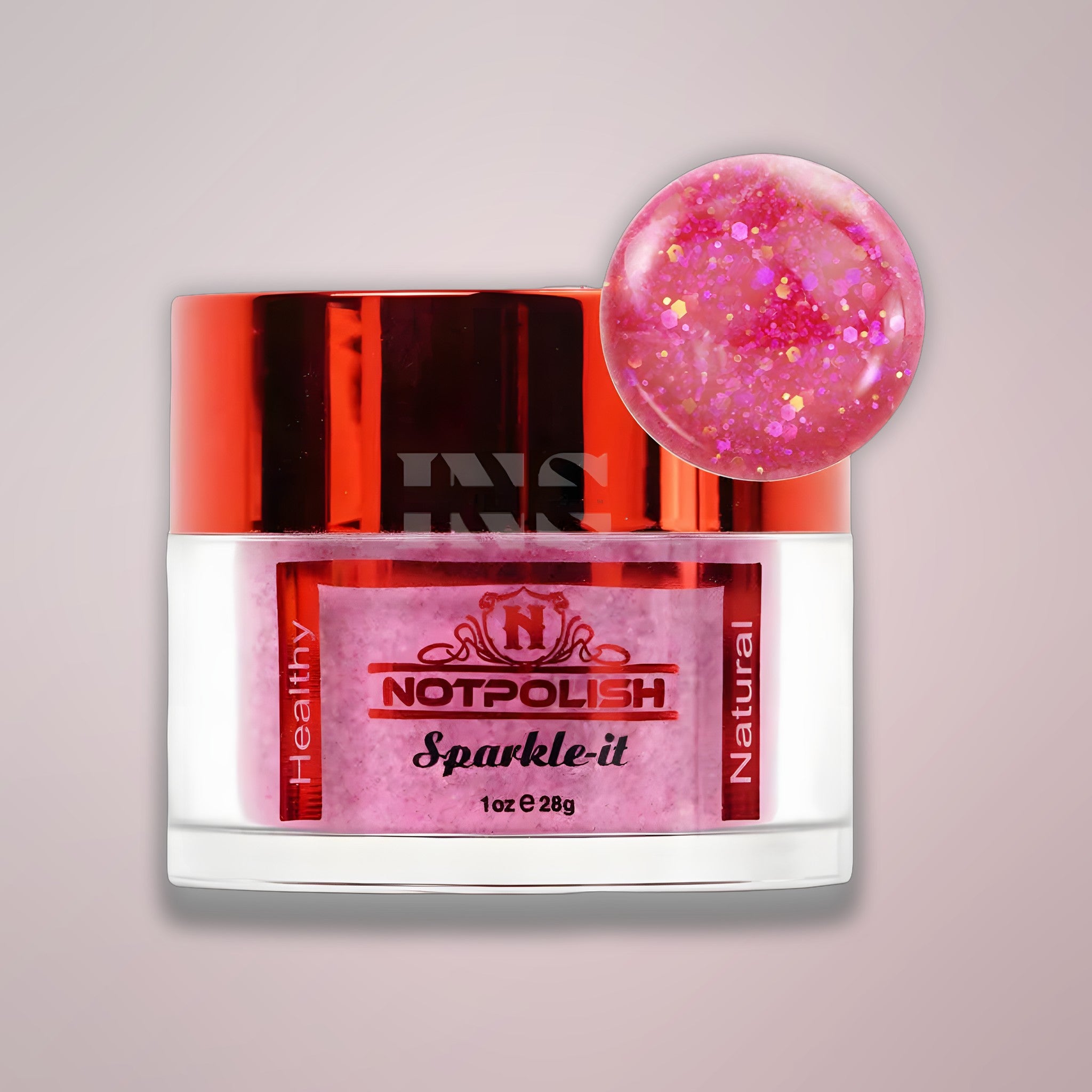 NOTPOLISH 2 in 1 Powder - OMG 22 Nice & Plum - 1 oz