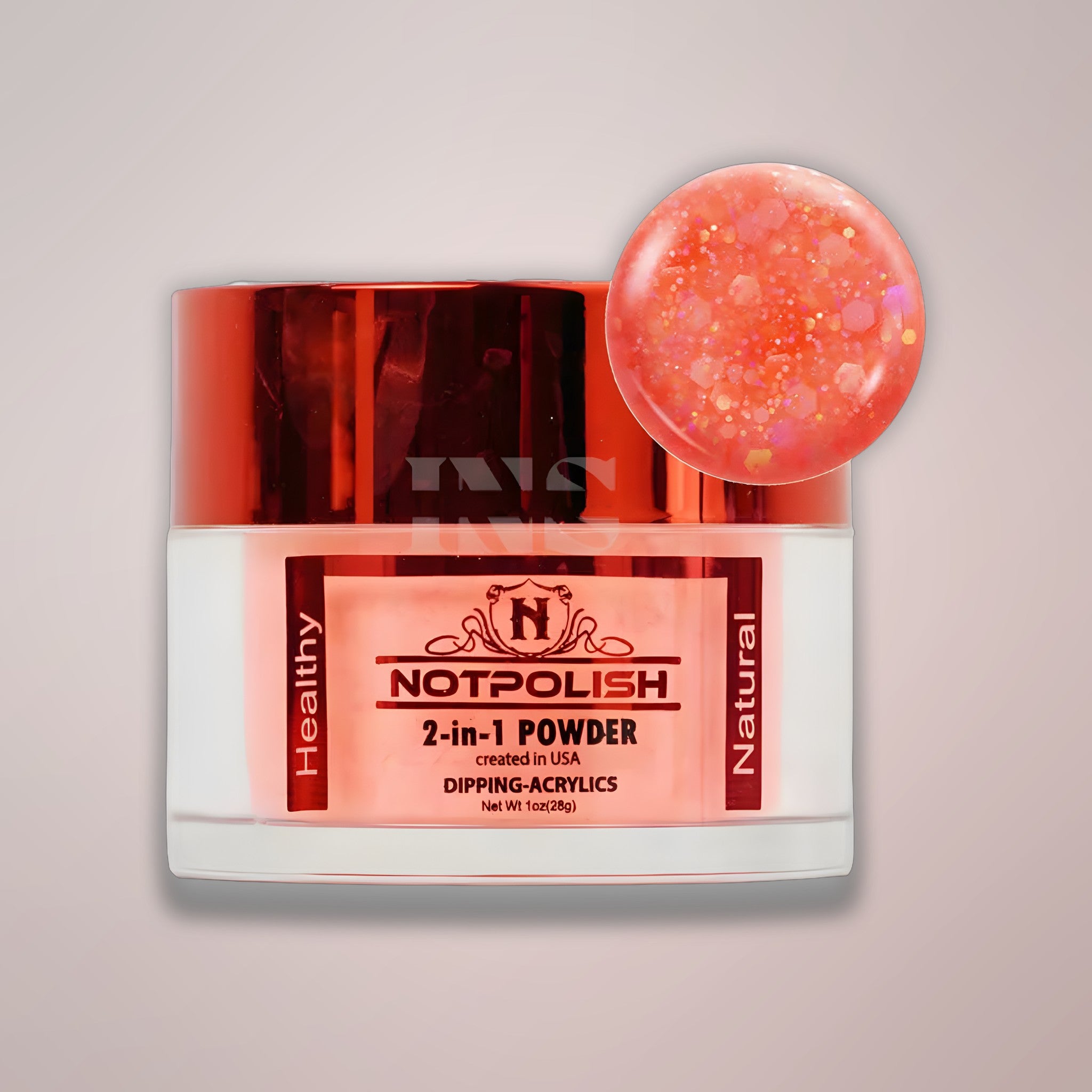 NOTPOLISH 2 in 1 Powder - OMG 29 Go Glitter - 1 oz