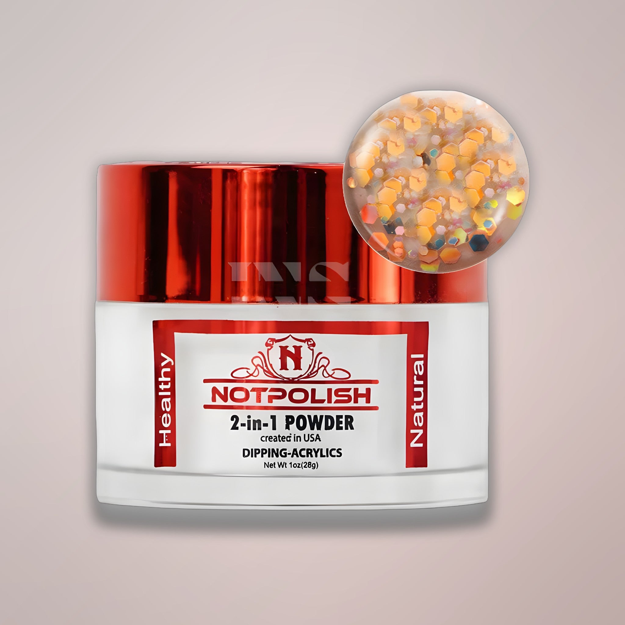 NOTPOLISH 2 in 1 Powder - OMG 35 Hit the Lights - 1 oz