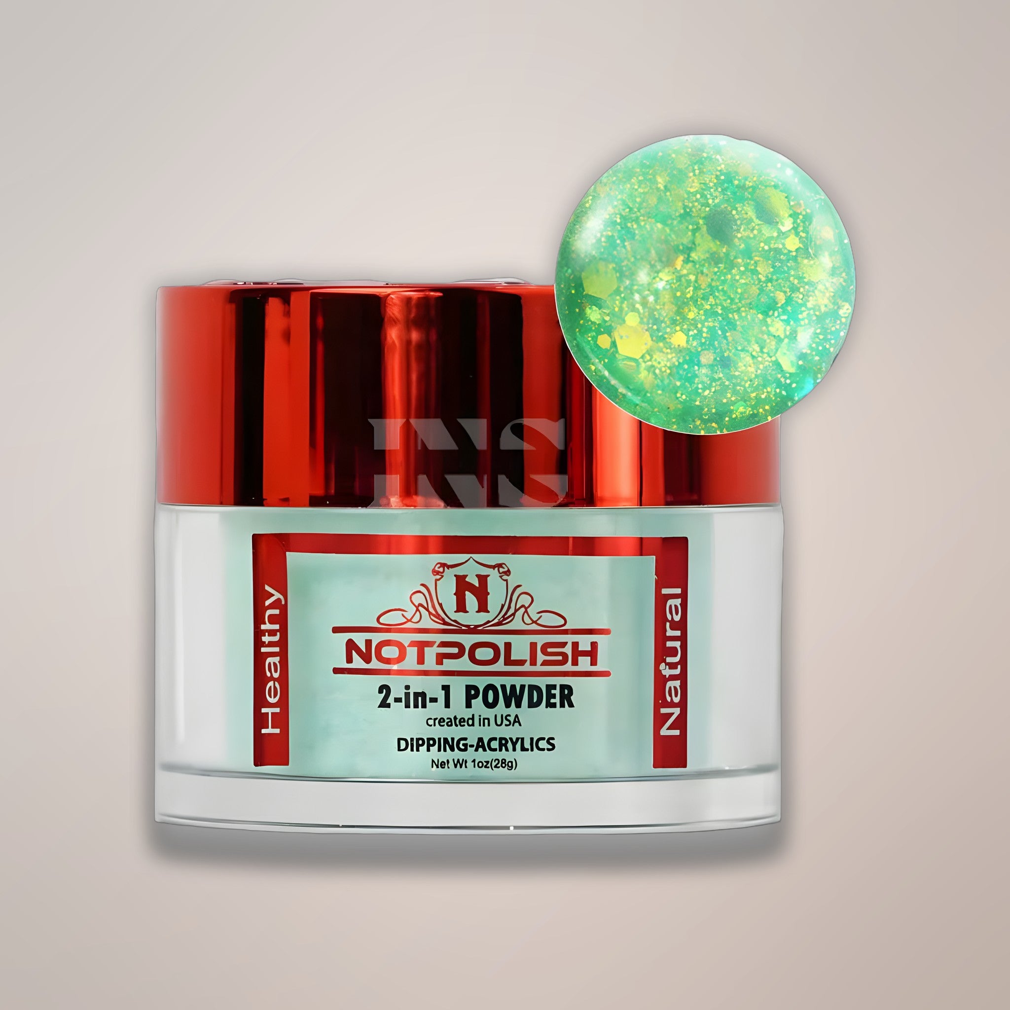 NOTPOLISH 2 in 1 Powder - OMG 38 Deja Vu - 1 oz
