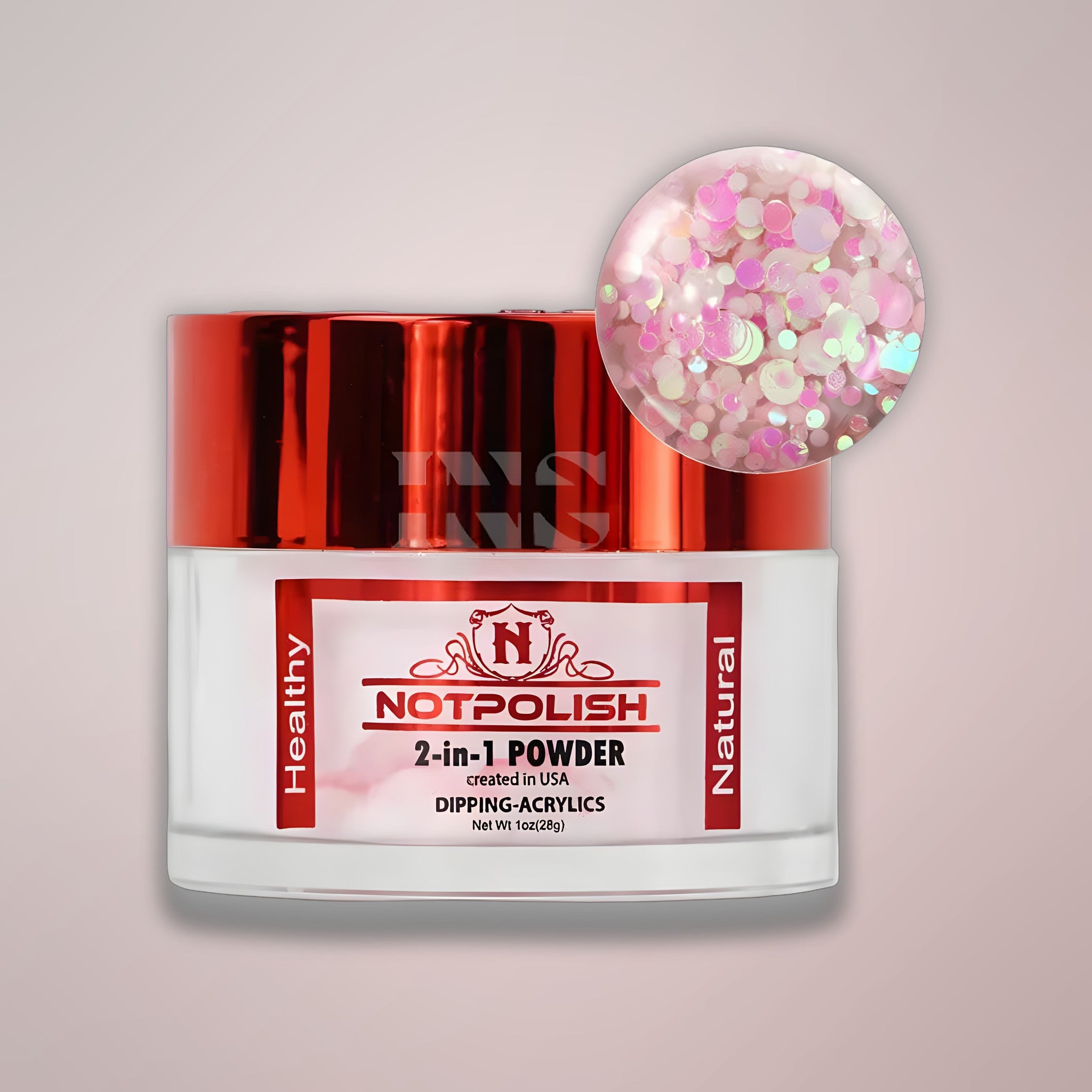 NOTPOLISH 2 in 1 Powder - OMG 39 Frosty - 1 oz