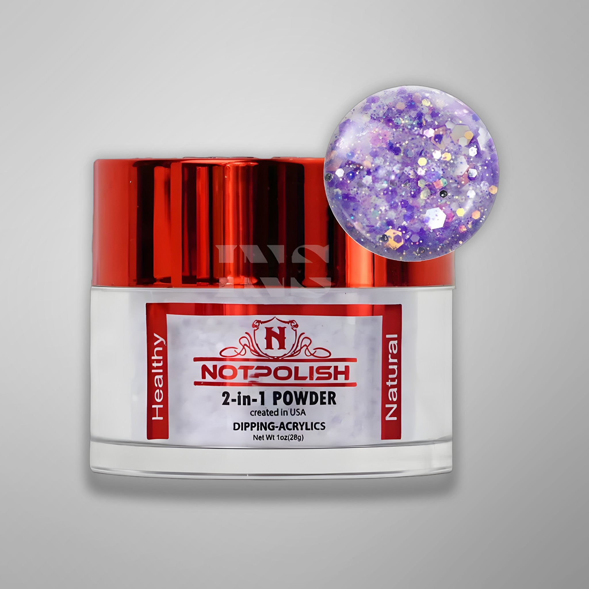 NOTPOLISH 2 in 1 Powder - OMG 41 Snow Bunny - 1 oz