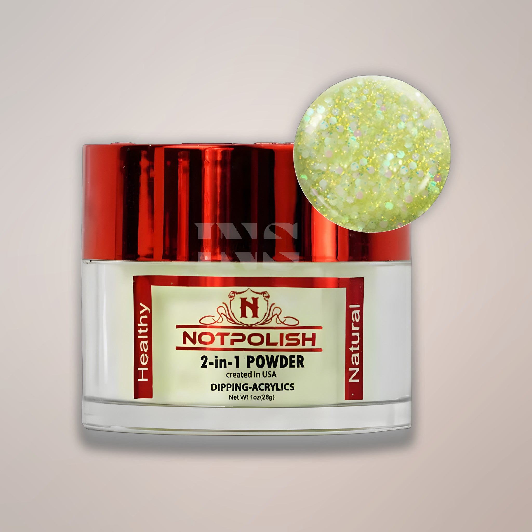 NOTPOLISH 2 in 1 Powder - OMG 43 Champagne Showers - 1 oz