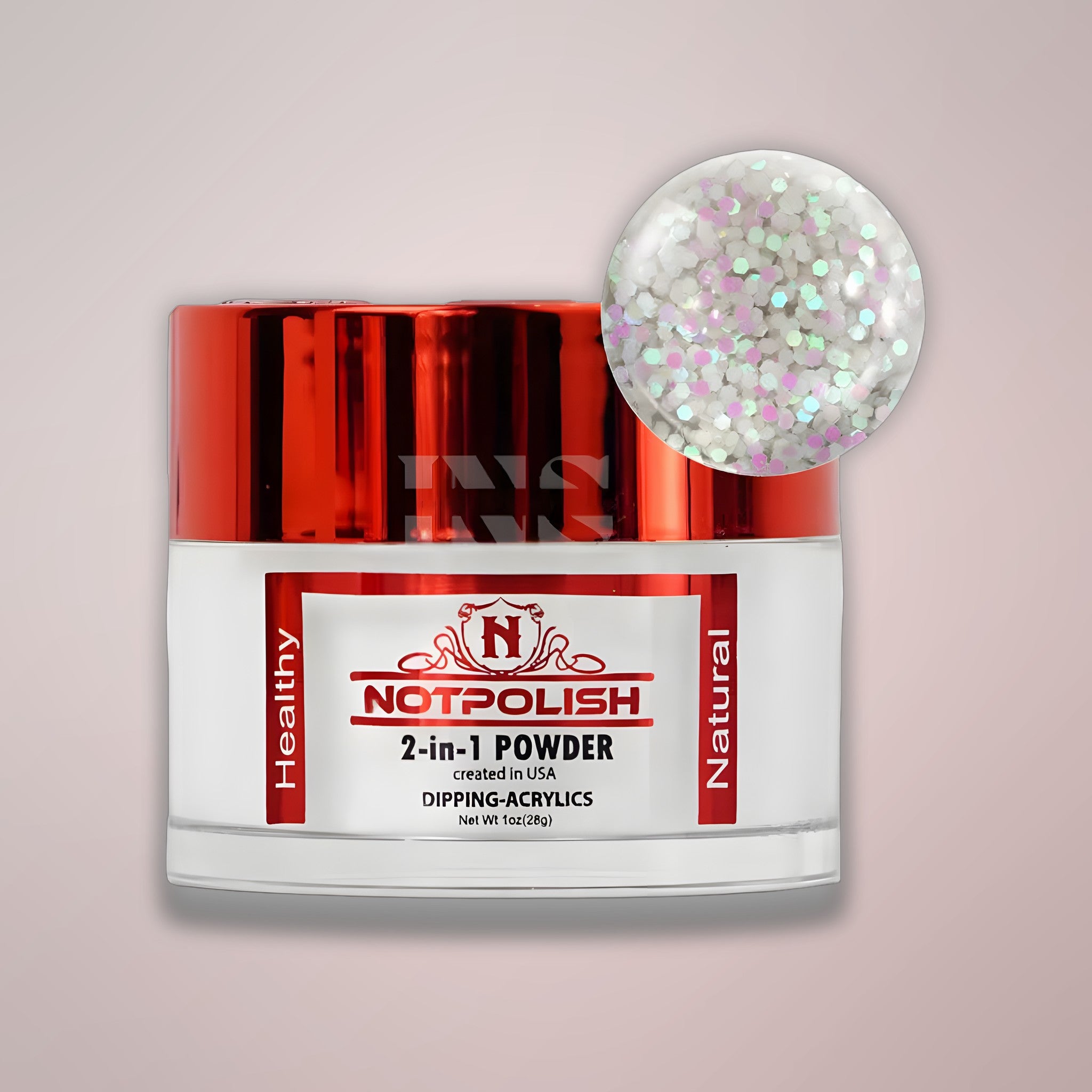 NOTPOLISH 2 in 1 Powder - OMG 44 Angel Dust - 1 oz