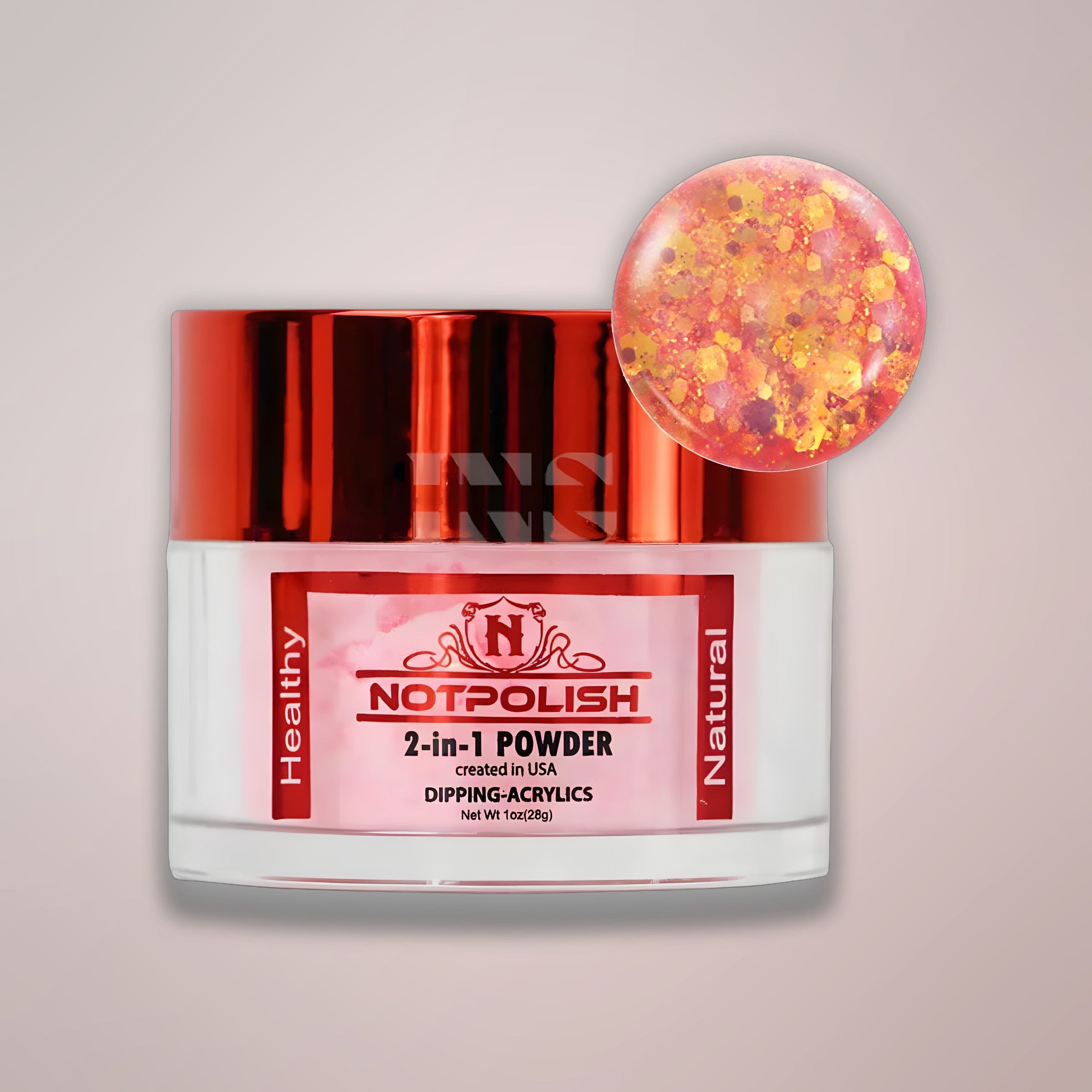 NOTPOLISH 2 in 1 Powder - OMG 48 Innocent - 1 oz