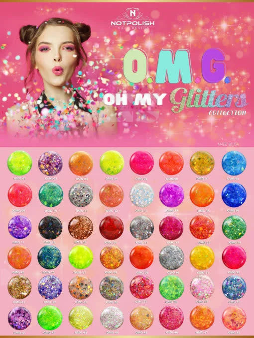 NOTPOLISH Dip & Dap 1 oz - OMG Collection 48 Colors -