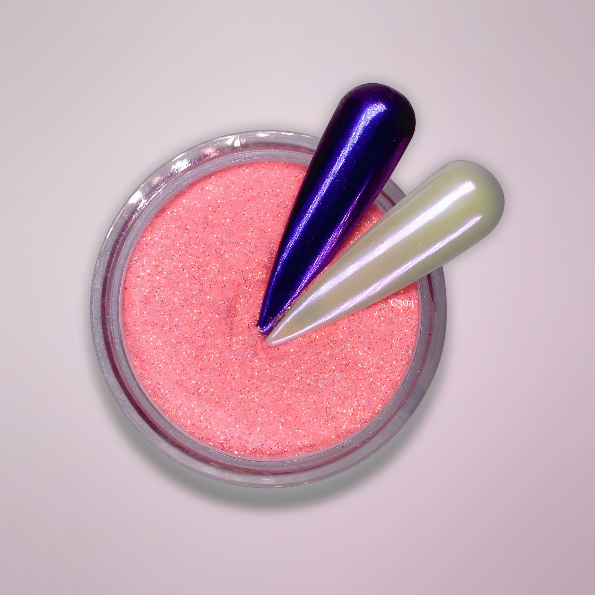 NOTPOLISH 2 in 1 Powder - C304 Bling Bling Girl - 2 oz