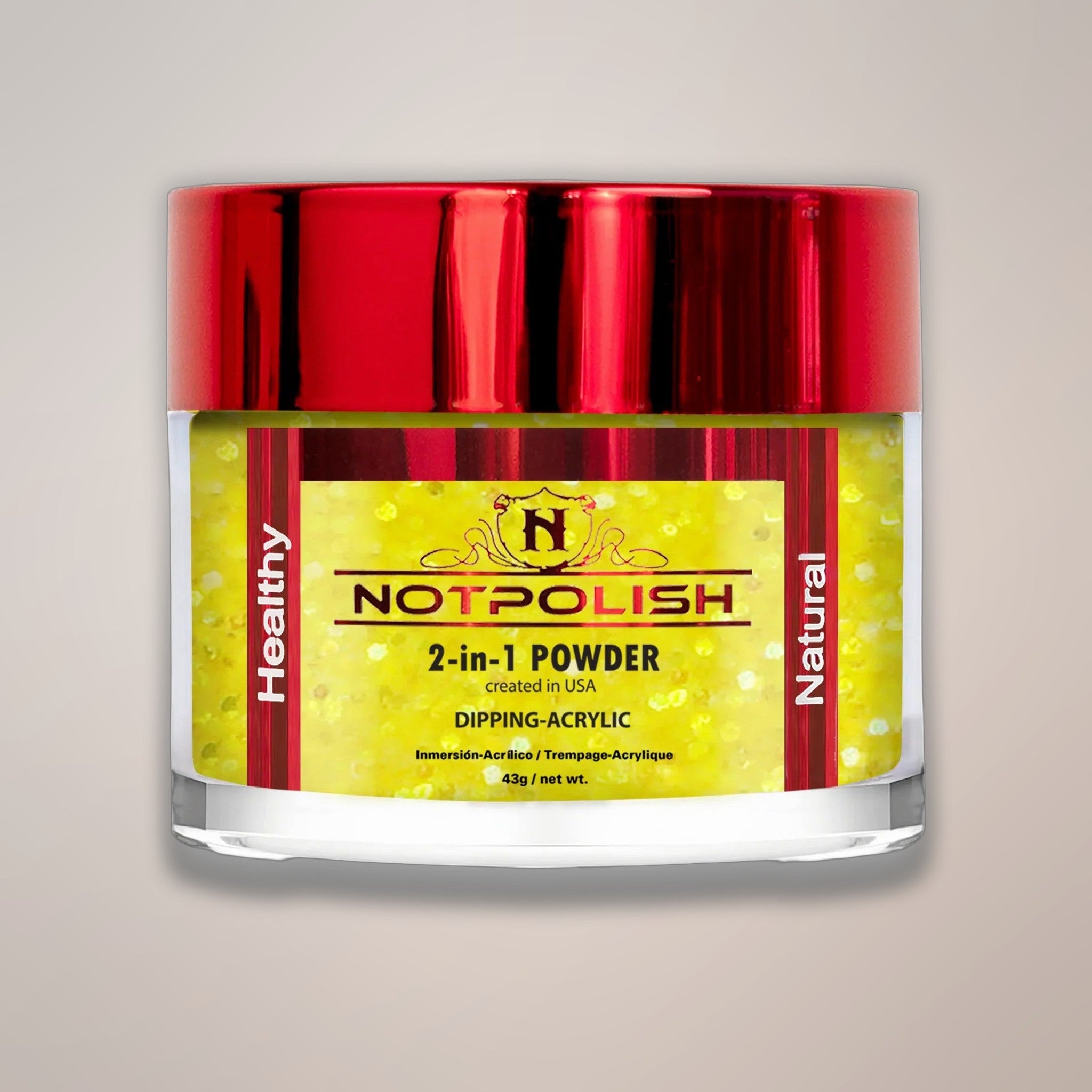 NOTPOLISH 2 in 1 Powder - G10 Lightning Strike - 2 oz