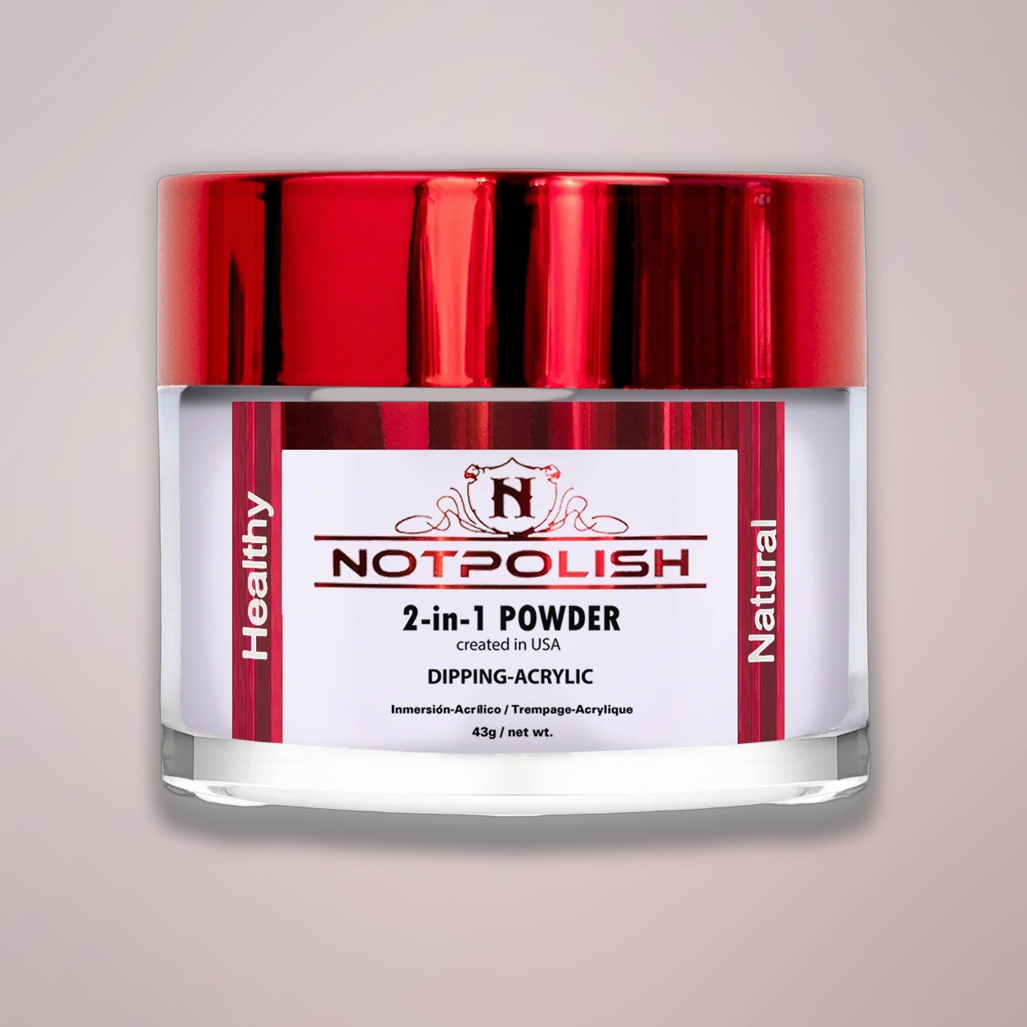 NOTPOLISH 2 in 1 Powder - M01 Ice Queen - 2 oz