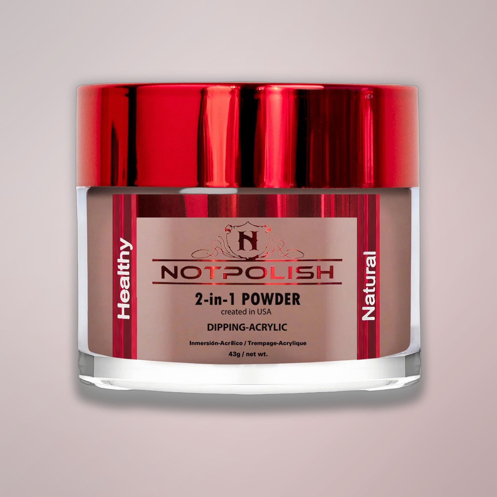 NOTPOLISH 2 in 1 Powder - M110 Cappuccino - 2 oz