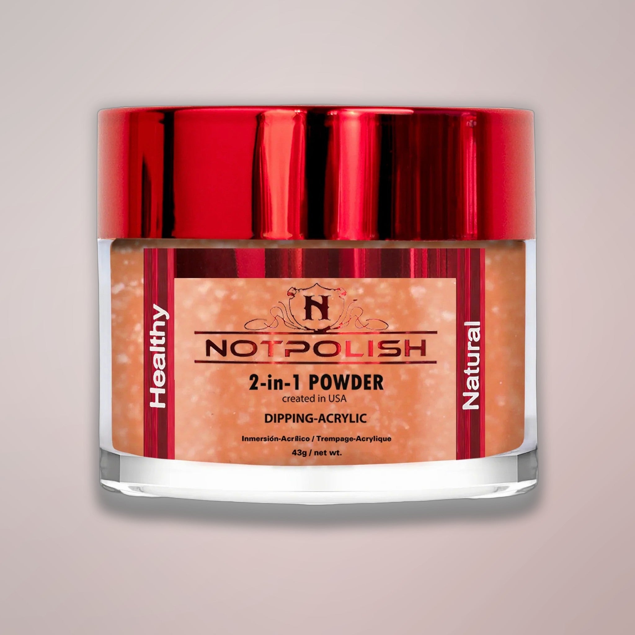 NOTPOLISH 2 in 1 Powder - M121 Creme Brulee - 2 oz