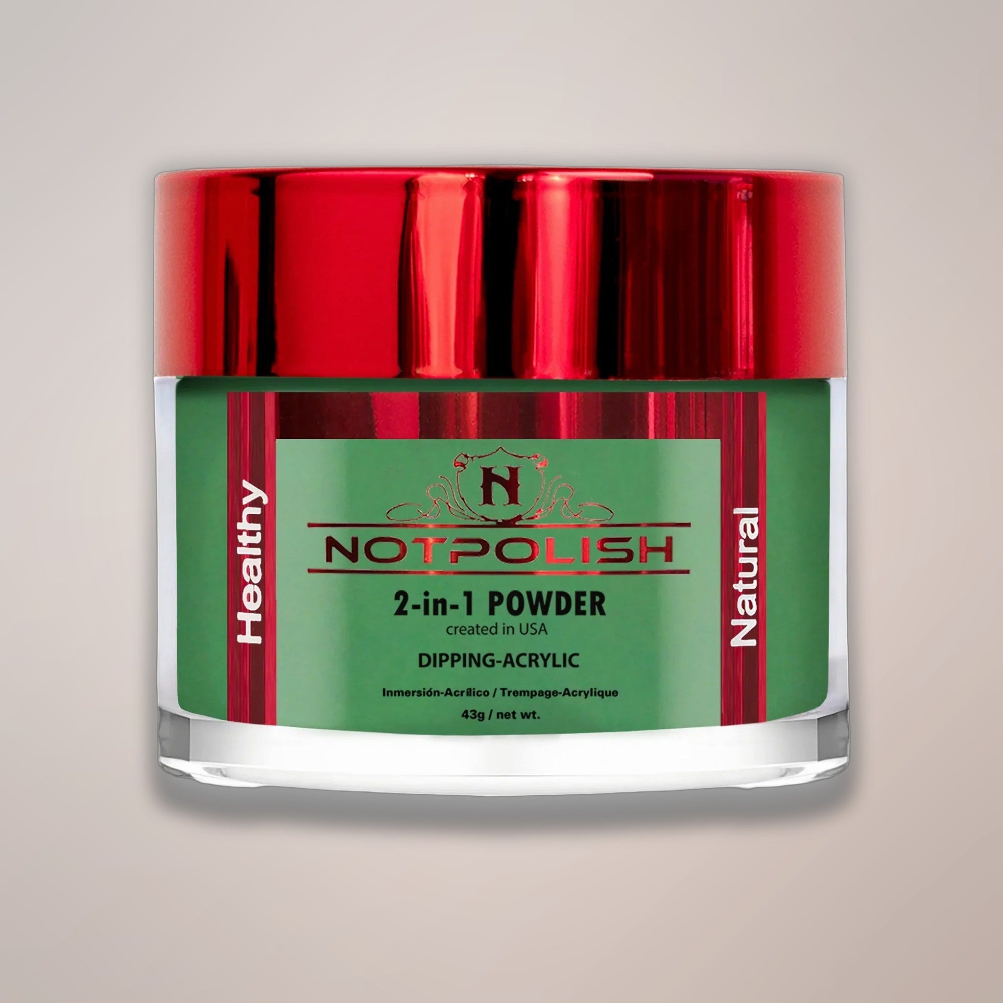 NOTPOLISH 2 in 1 Powder - M125 Throwing Jade - 2 oz