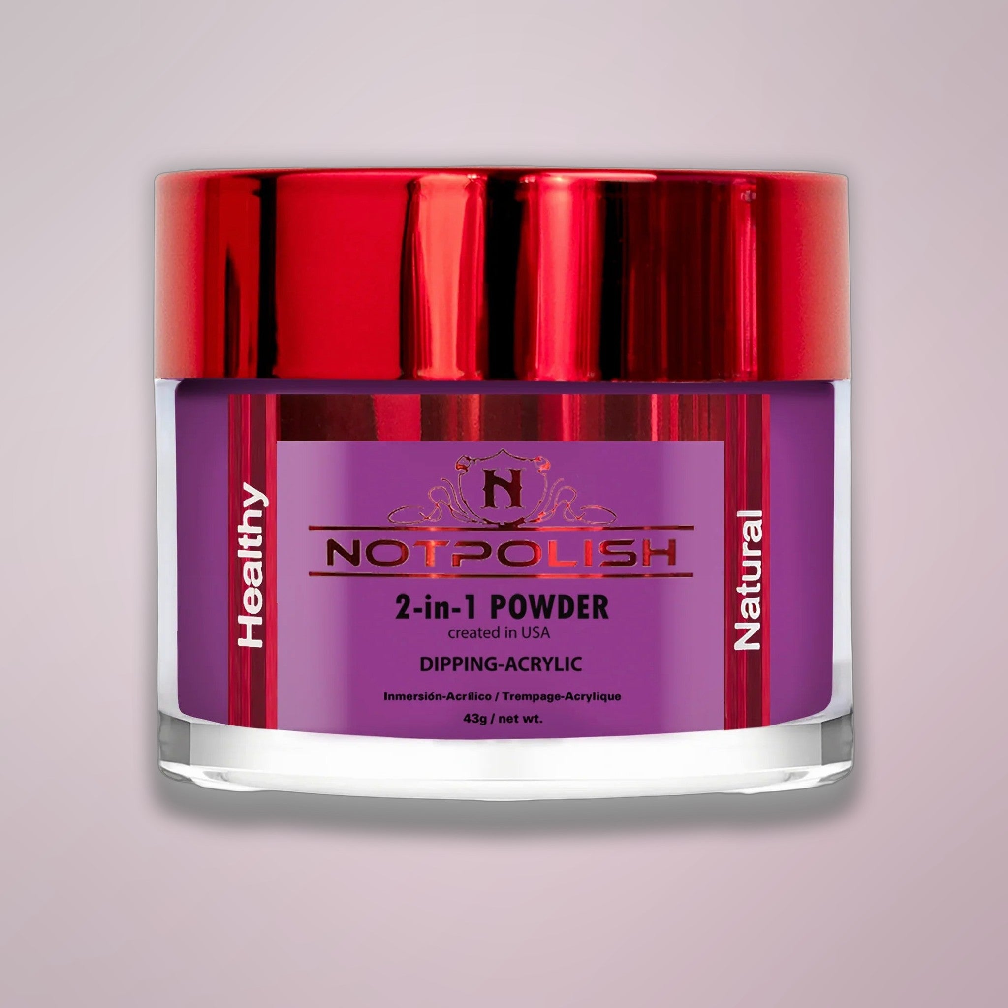 NOTPOLISH 2 in 1 Powder - M14 Smoked Purple - 2 oz