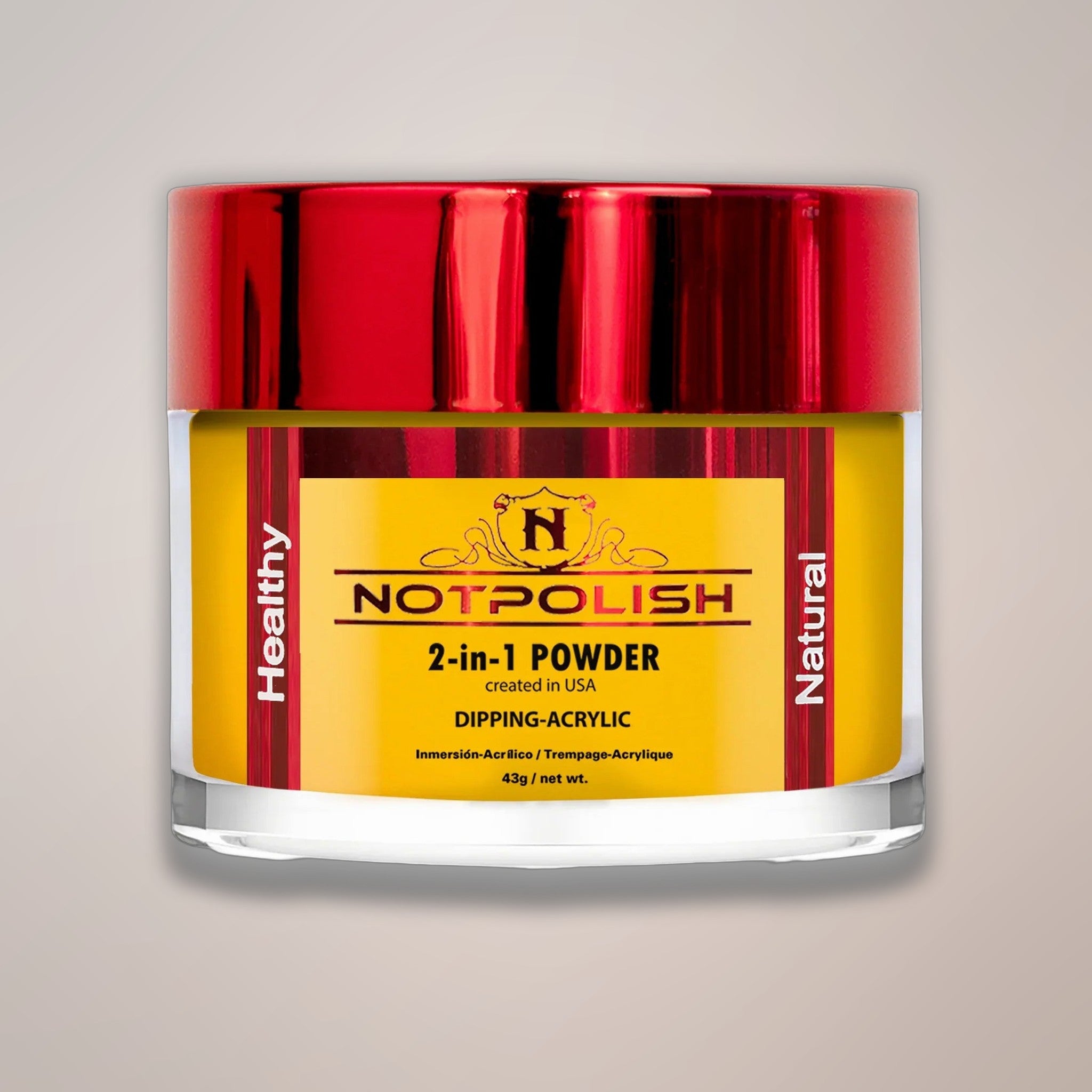 NOTPOLISH 2 in 1 Powder - M15 Sunflower - 2 oz