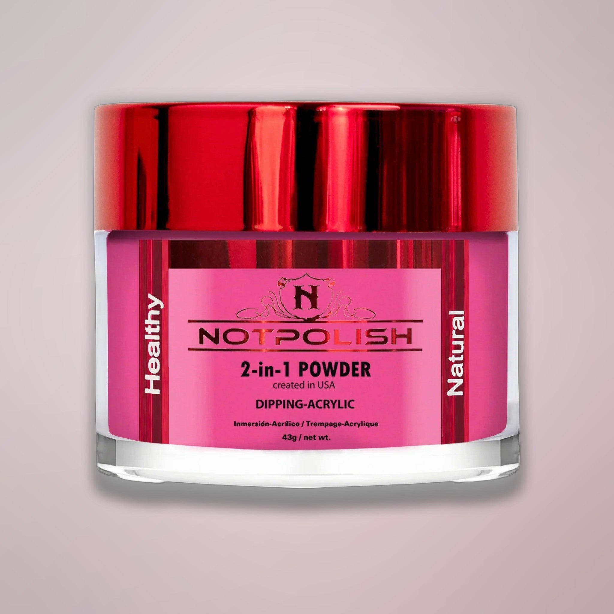NOTPOLISH 2 in 1 Powder - M22 Lovely Rose - 2 oz