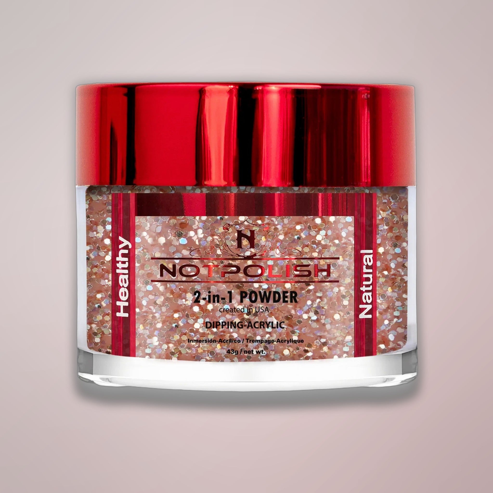NOTPOLISH 2 in 1 Powder - M24 Bare With Me - 2 oz