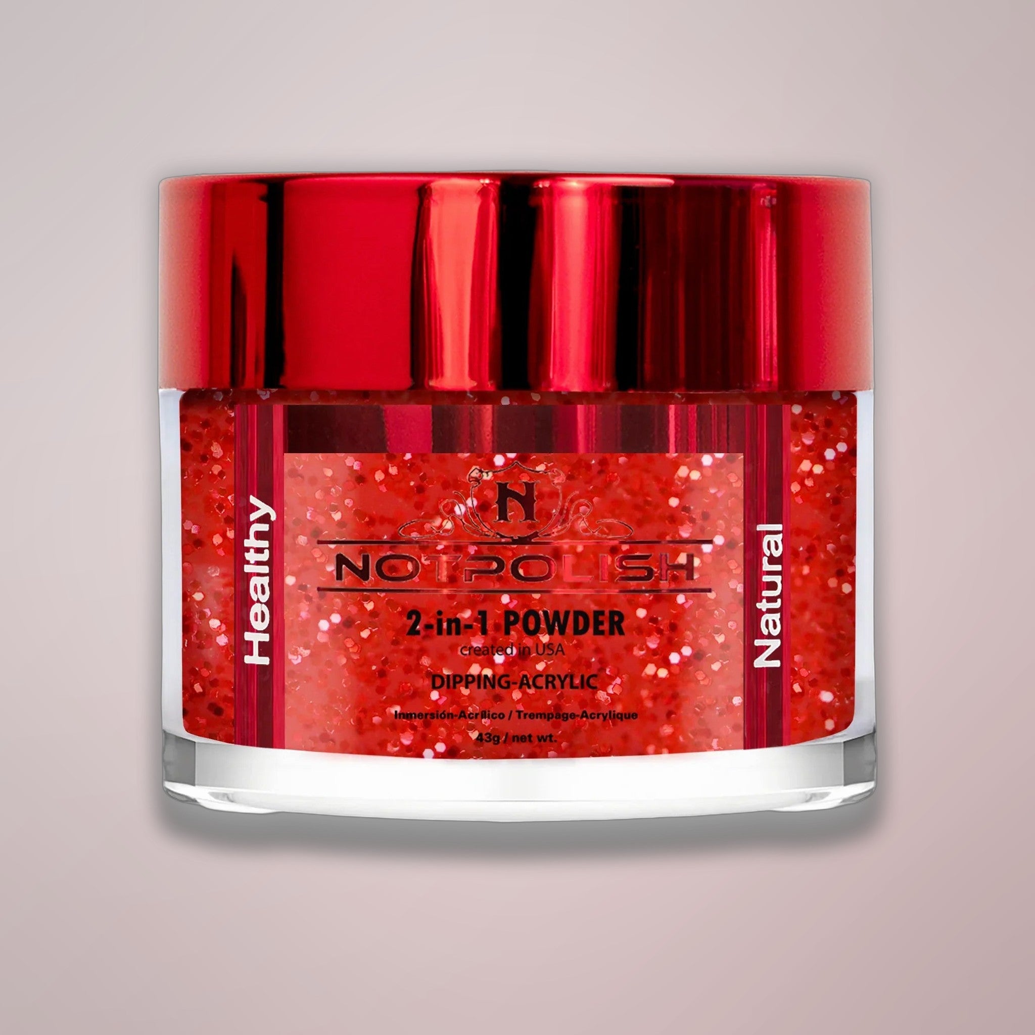 NOTPOLISH 2 in 1 Powder - M28 Red Fox - 2 oz