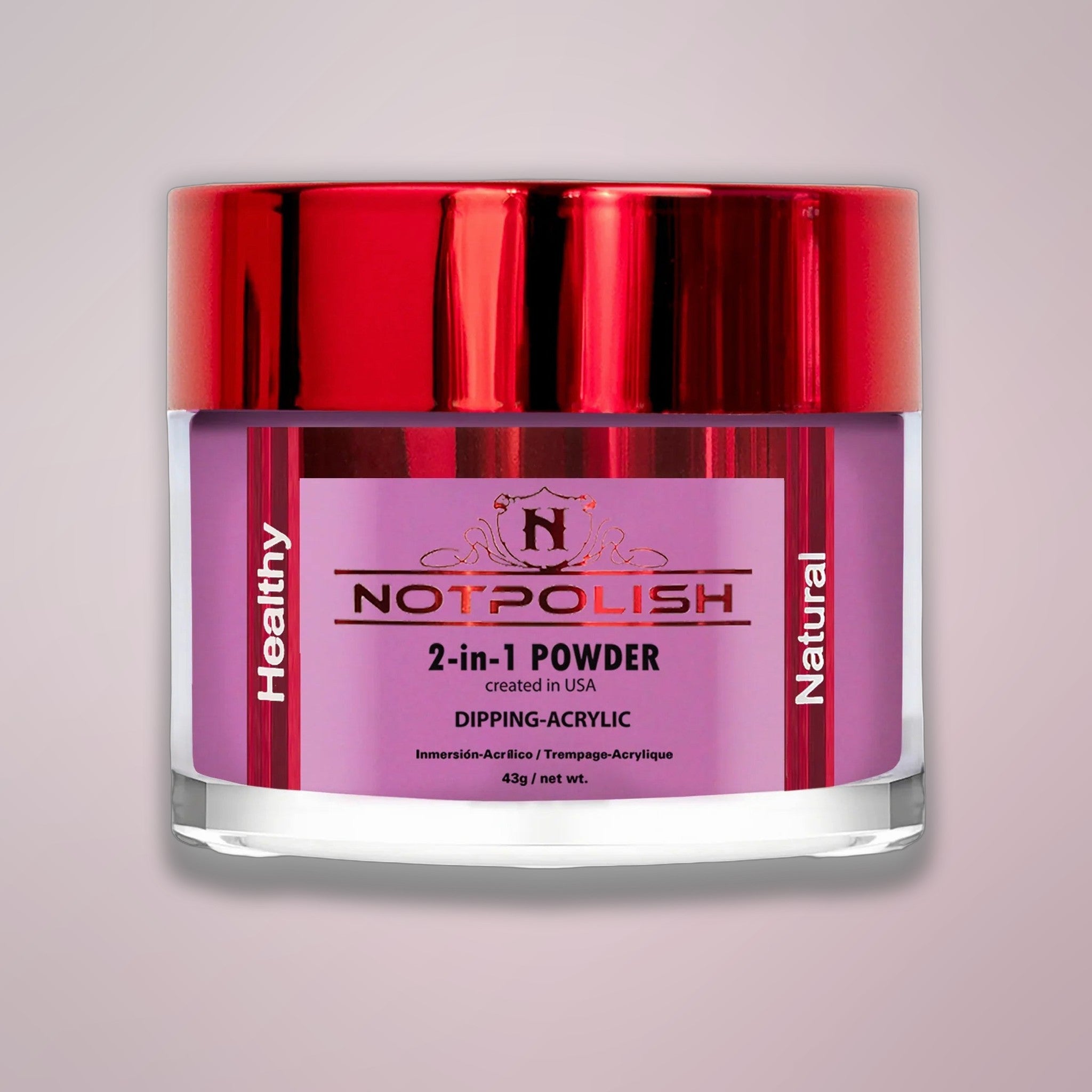 NOTPOLISH 2 in 1 Powder - M39 Miss Mauve - 2 oz