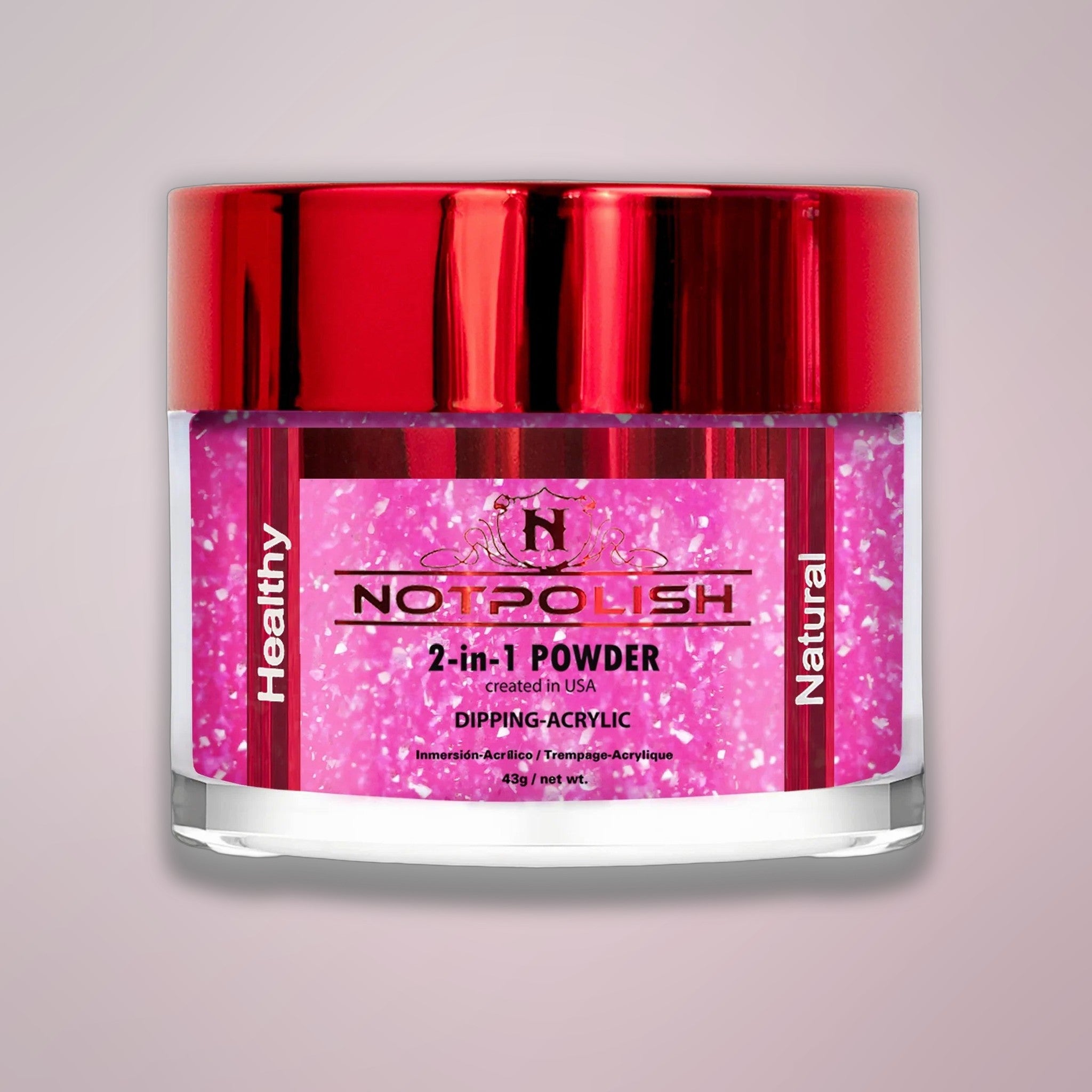 NOTPOLISH 2 in 1 Powder - M43 Babe Alert - 2 oz