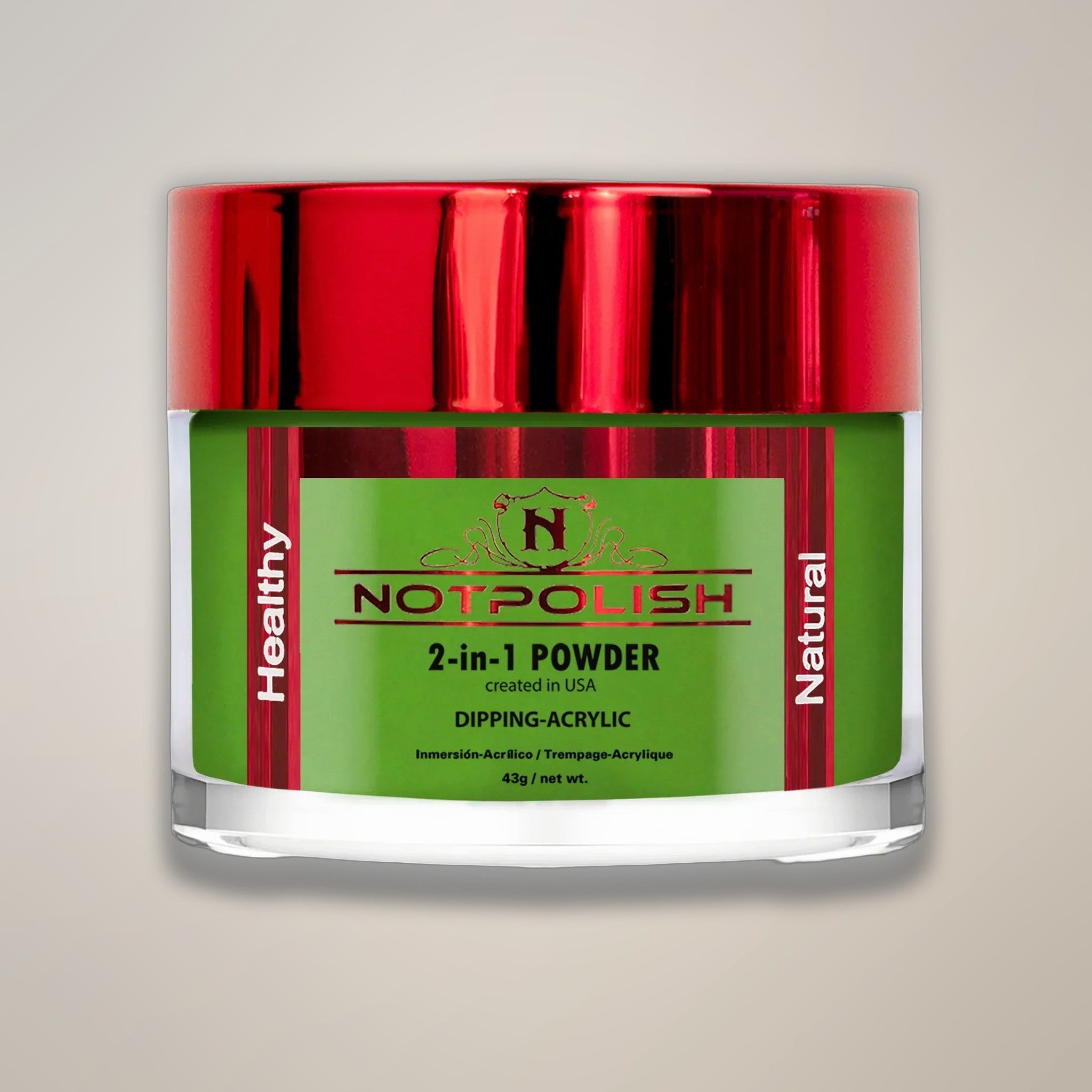 NOTPOLISH 2 in 1 Powder - M55 Sinful - 2 oz